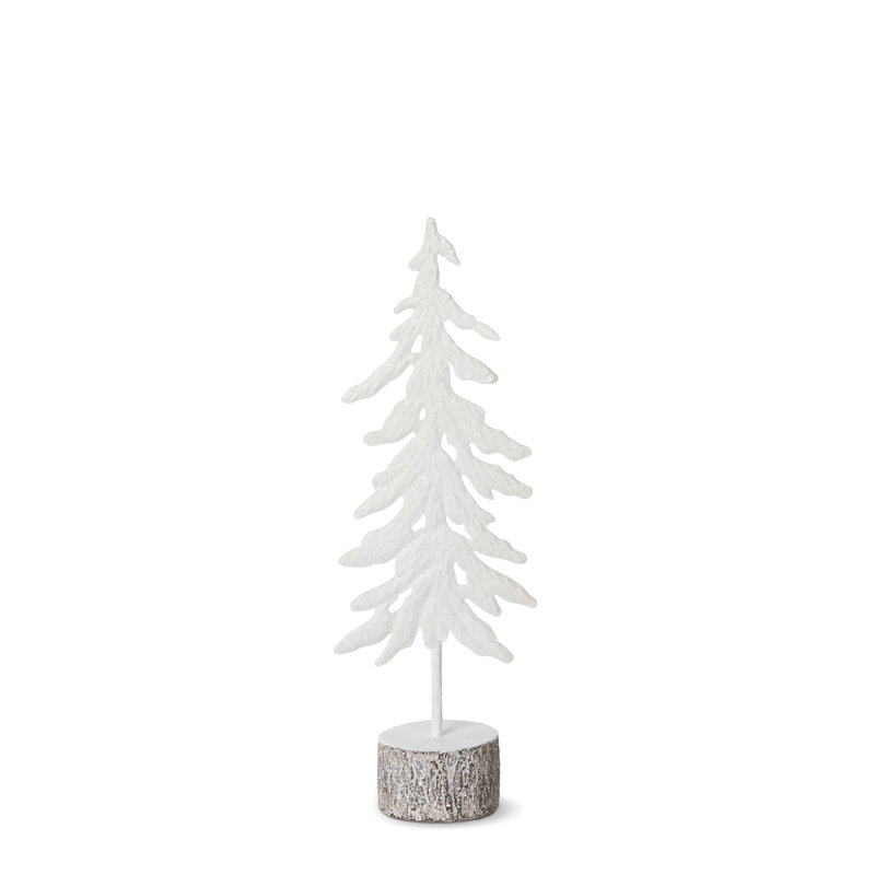 Snowy White Tree, Medium, 20.08" H x 3.94" W x 5.91" D