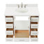 Meuble-lavabo simple avec plateau Abshire 43-93359269