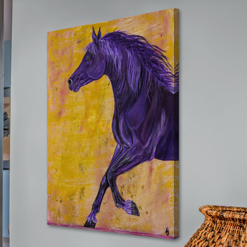 France Gilbert - Wrapped Canvas Painting, 45cm H x 30cm W x 3.81cm D