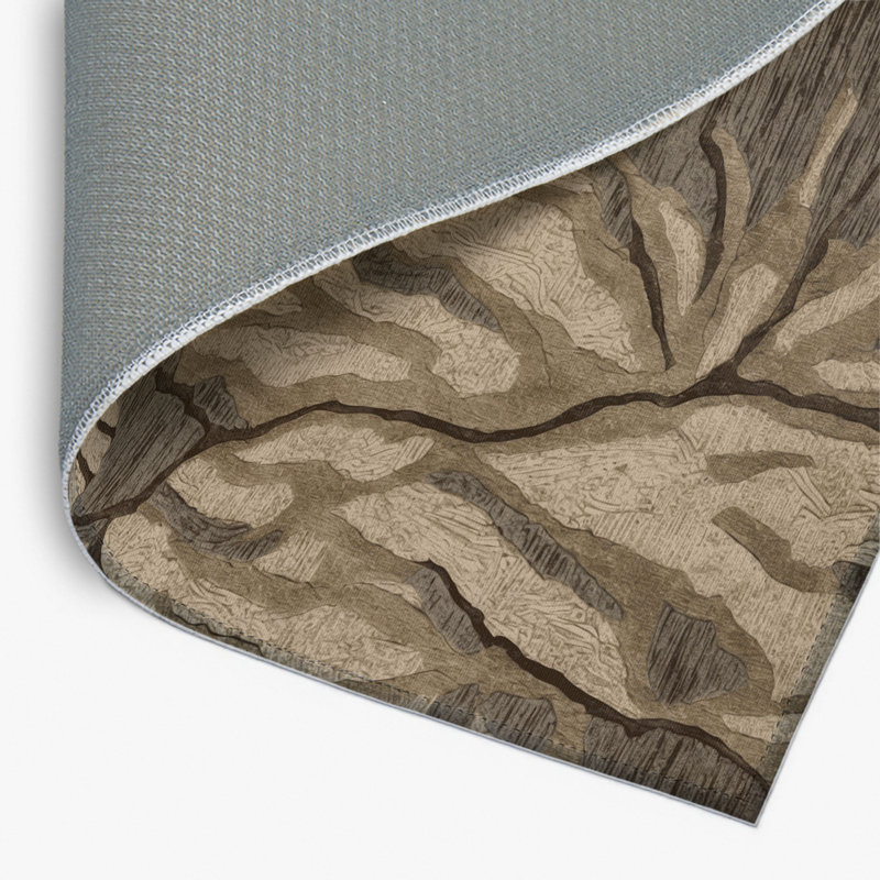 Nature Gray Indoor and Outdoor Area Rug, Rectangle 2' x 3'