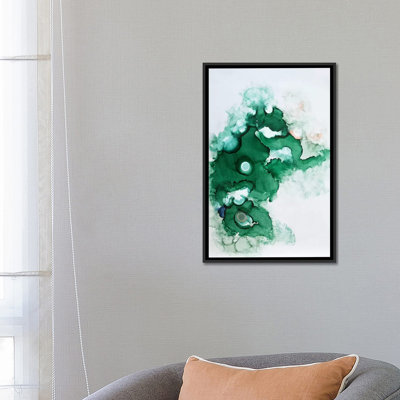 «Green II» par Sana Jamlaney, reproduction sur toile tendue