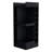 Corner Bar Cabinet With Wine Rack And Open Shelf-1917301159