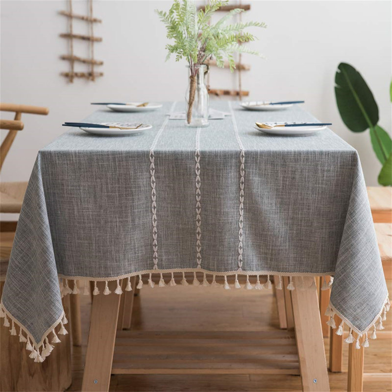 Cotton No Pattern Rectangle Doily