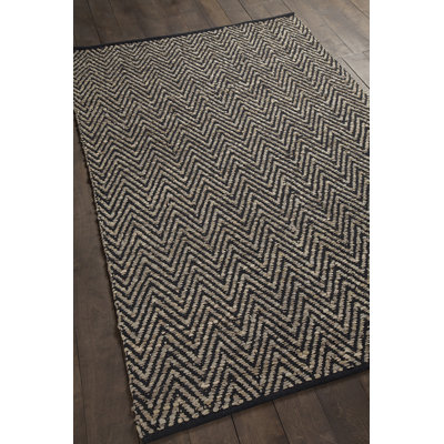 Leather Chevron Rug