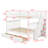 Full Over Full Bunk Bed With Drawers-1829242486
