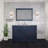 Single Basin Bathroom Vanity 48" Wide X 22" Deep, Carrara Marble Top-34722174