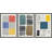 Abstract Vibrant Color Blocks Multicolor Geometric Artwork Framed Canvas 3 Pieces Print Wall Art-100707016-100707013