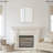 Metal Arch Wall Mirror-701091096-701091098