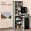 Bureau de bureau mural pliable avec tableau noir et tablette latérale pliable-2066813986