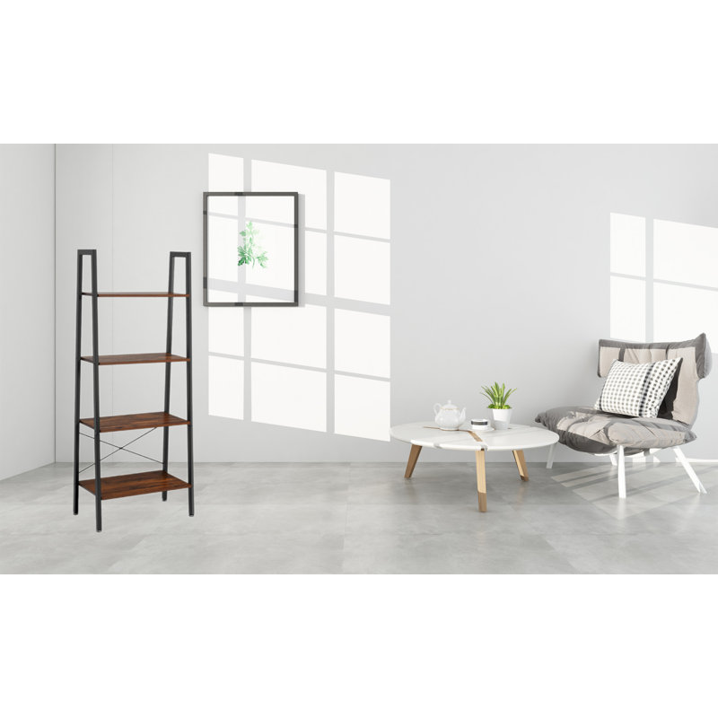 Kamm Ladder Bookcase, Brown/Black