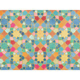 Colourful Moroccan Tile Rich Patterns in Bright Pastels