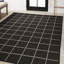 Tapis intérieur / extérieur noir / crème Garnavillo-409515174