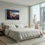 «Golden Canyon Rock Formations Under Milky Way», art mural sur toile-660142618