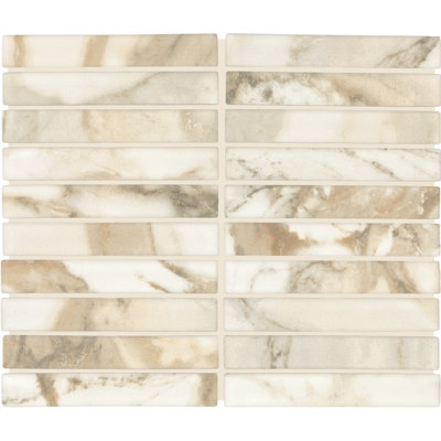 Daltile Divinium 1 x 6 Carreau de mosaïque en céramique émaillée à joint droit (10 pièces par carton) (8,30 pi² par carton)