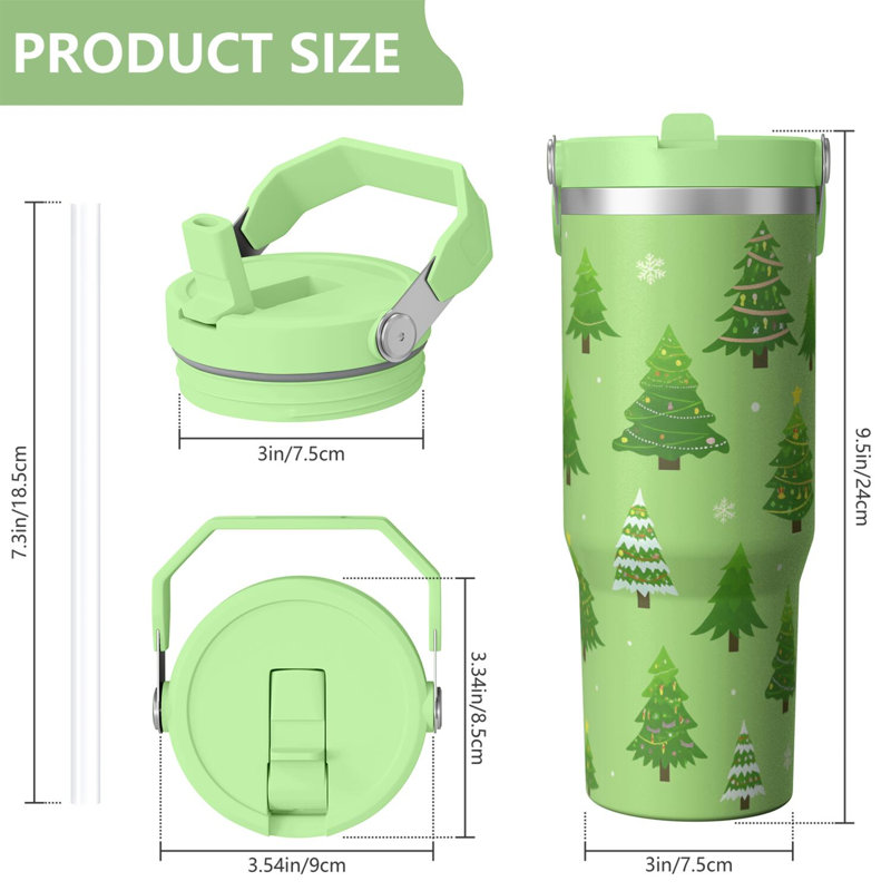 BKNSTRY Vacuum Insulated Stainless Steel Travel Tumbler