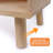 Book Shelf  Wooden Bookshelf Open Bookcase with Legs Natural Wood Storage Organizer, Boho Bookcase, Display Cabinet Shelf Free Standing Bookshelves for Bedroom, Living Room, Office-912120576
