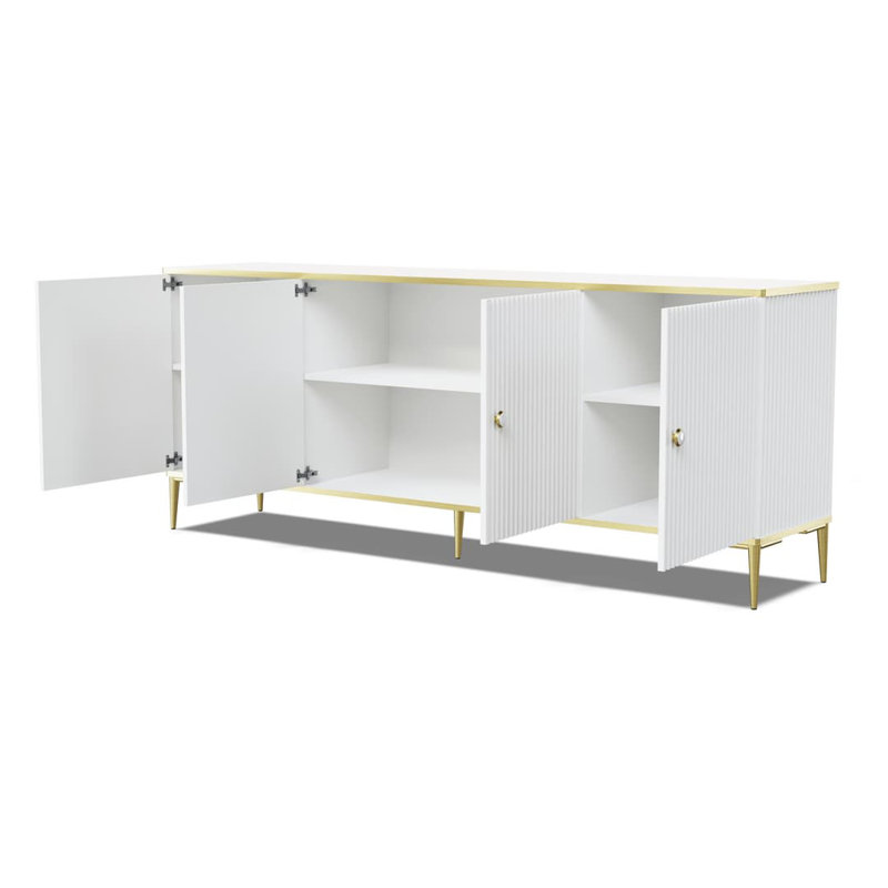 Loughborough 182cm Sideboard, White