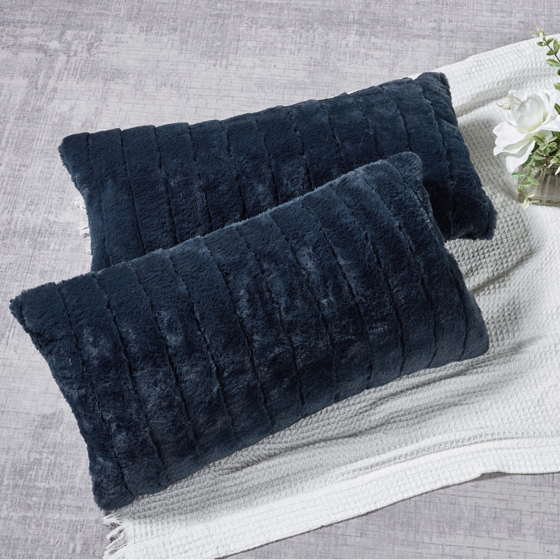 Rectangular Lumbar Cushion Cover, Parisain Night