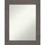 Miroir mural de salle de bain 23,5 po x 29,5 po Rustic Plank-873726554