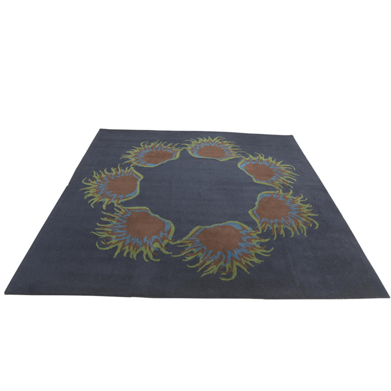 Tapis bleu marine 8 pi Pineland