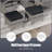 7 Pcs Patio Dining Furniture Set Pe Rattan Sectional Sofa Set With Soft Cushions-1662396946
