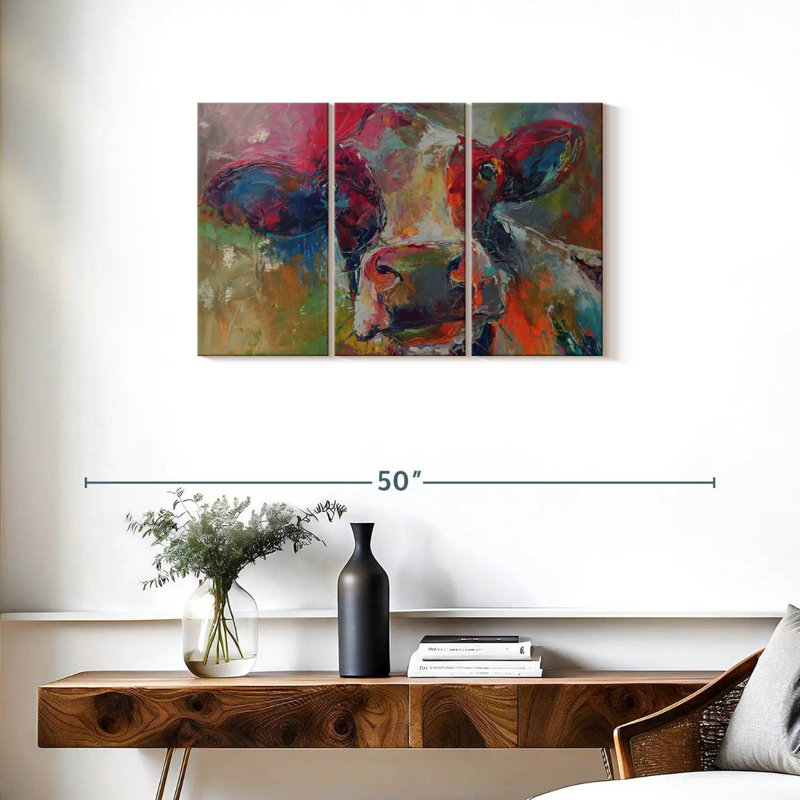 Brampt Cow VIII, 20" H x 33" W
