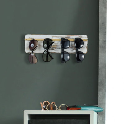 Alto Wood Sunglasses Wall Mounted Jewellery Holder