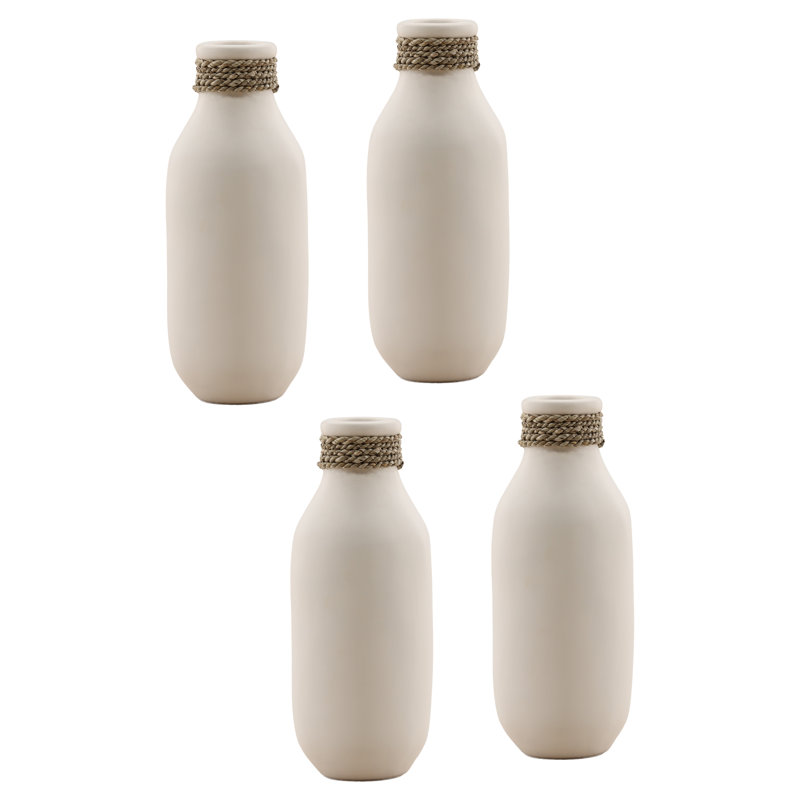 Flinton Vase Set of 4 White