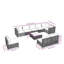 Ensemble de salon de patio 10 pièces avec coussins en rotin de polyester-1079286043-1079286042