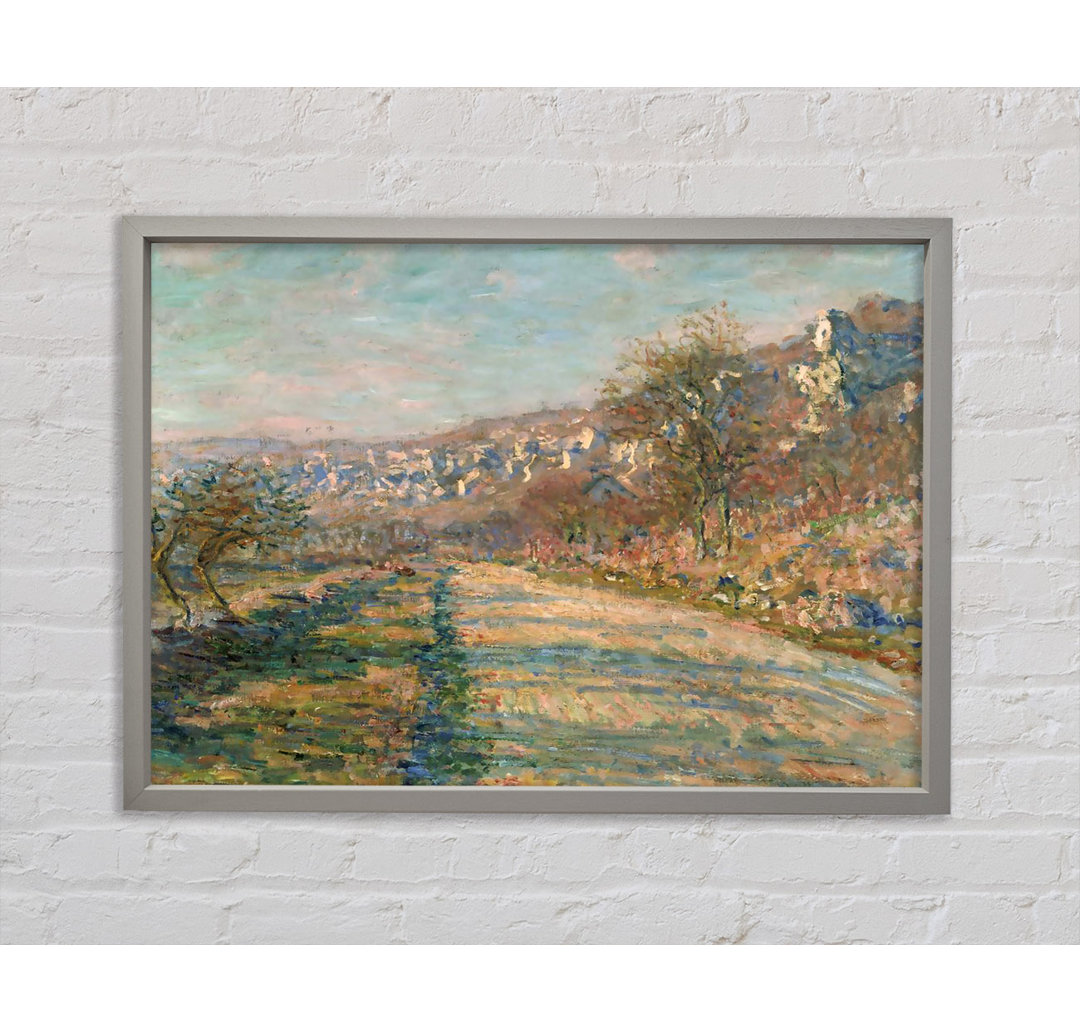 Monet Straße von La Roche-Guyon - Druck