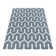 Tangier Flatweave Grey Indoor Rug