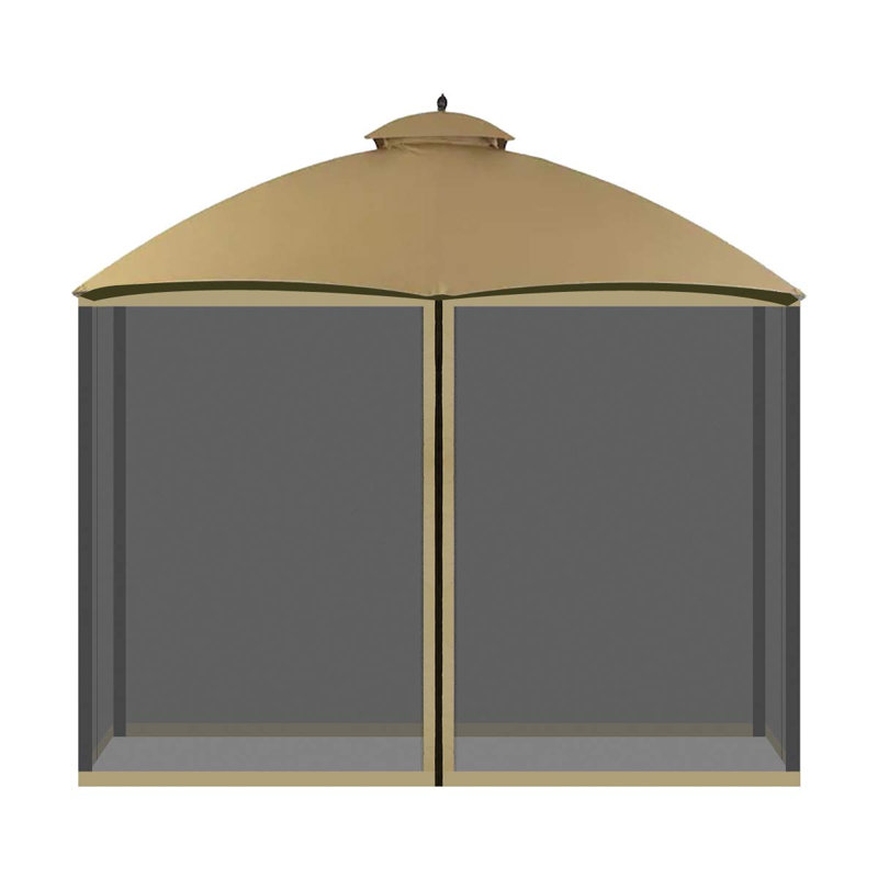 Nbarthome Gray Polyester Side Wall
