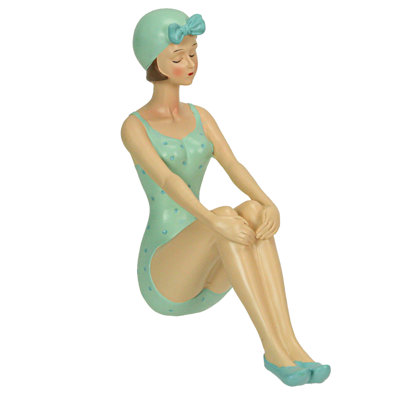 Figurine de maillots de bain en résine