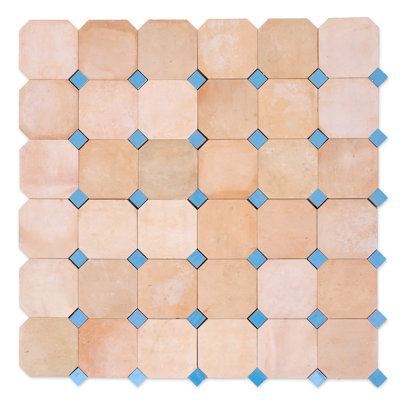 Panneaux contemporains en zellige 12 po x 12 po x 1/2 po