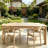 63" W Rectangular Outdoor Dining Table