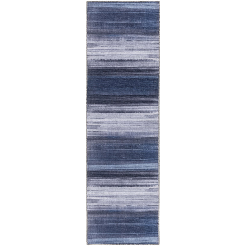 Striped Area Rug, Runner 66 x 229cm