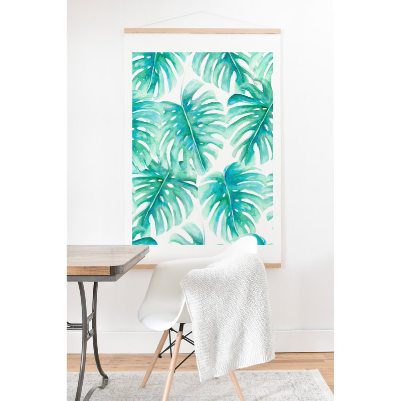 «Paradise Palms» par Jacqueline Maldonado - Impression sur toile, H 24 po x l 18 po x P 0,5 po, Affiche