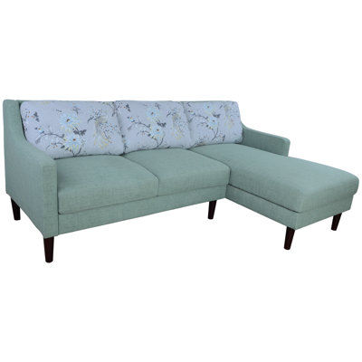 Icyss Upholstered L-Shaped Sectional Reversible