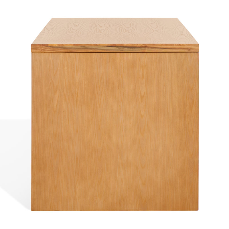 Deborah Solid Wood Writing Desk, Brown