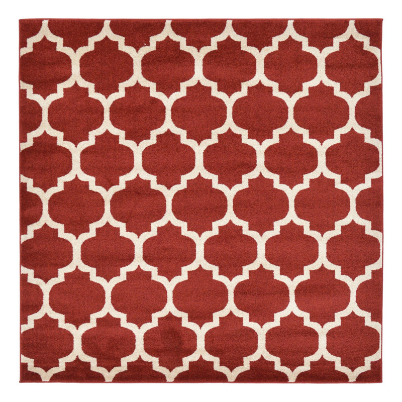 Molly Geometric Indoor Rug, Square 10'