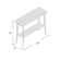 Slayter 38"W Console Table with Storage