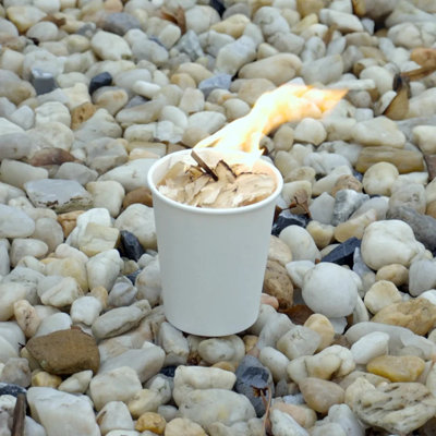Grandes tasses à feu allumées Allen - 10 unités