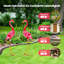 Shruthi Animals Metal Garden Statue