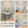 45 Inch Dimmable Led Ceiling Fan With Lights, Remote Control And App