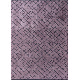 Rapture Abstract Area Rug in Lilac