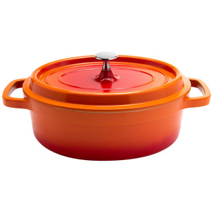 Cocotte ovale en aluminium moulé Hercules