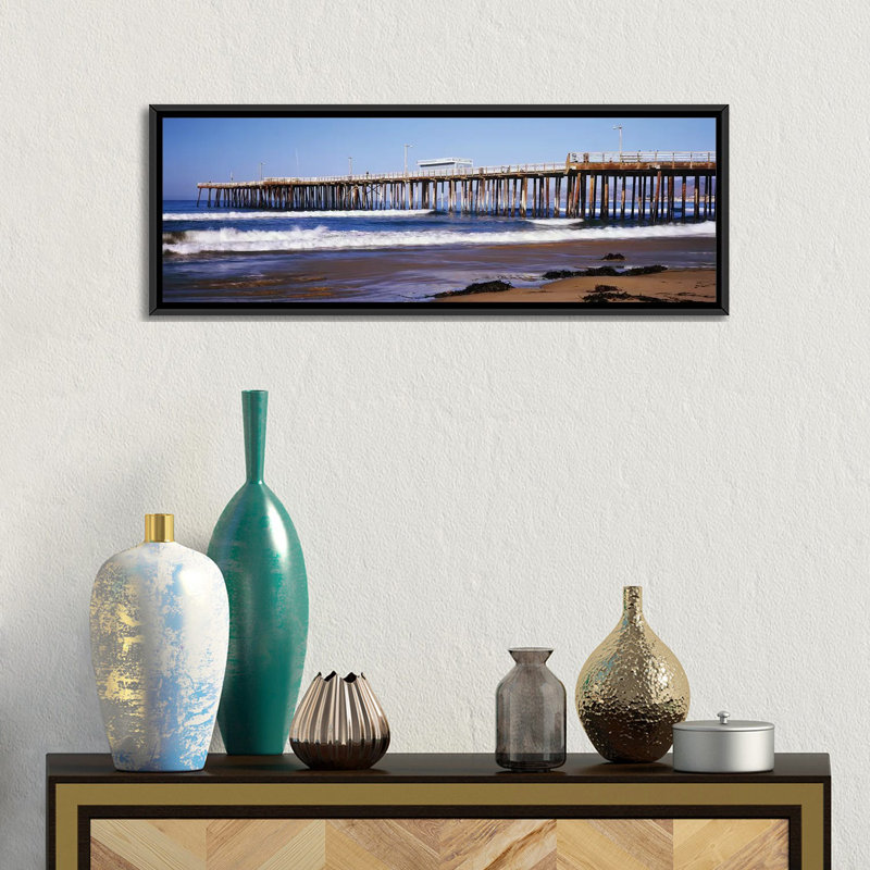 Reproduction de photo sur toile, H 12 po x l 36 po x P 1,5 po, Toile avec cadre noir