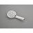 Modern Bathroom Shower System In White: Head, Hand Shower, Slide Bar, Bodysprays, Arm, Hose, Valve Trim, Lever Handles With Rain Bodysprays - White, Brass,-126673662