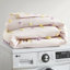 Édredon simple / simple en coton TG, rose, coussins décoratifs rembourrés, - facile d'entretien pour TG, avec rembourrage, nettoyage anti-stress