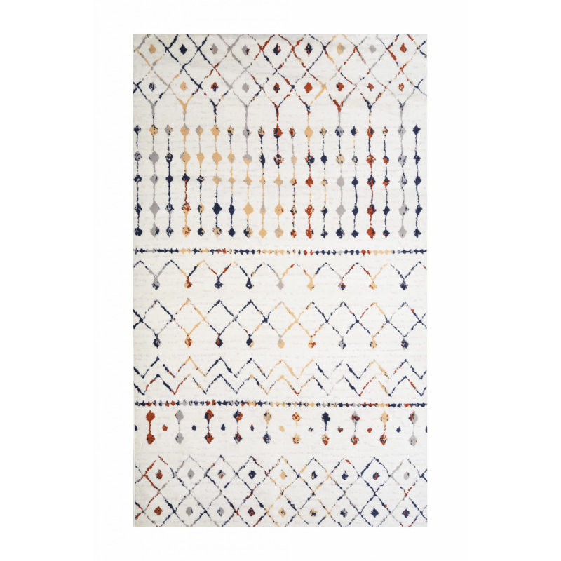 Chariton Moroccan Indoor Rug, Rectangle 7'8" x 11'